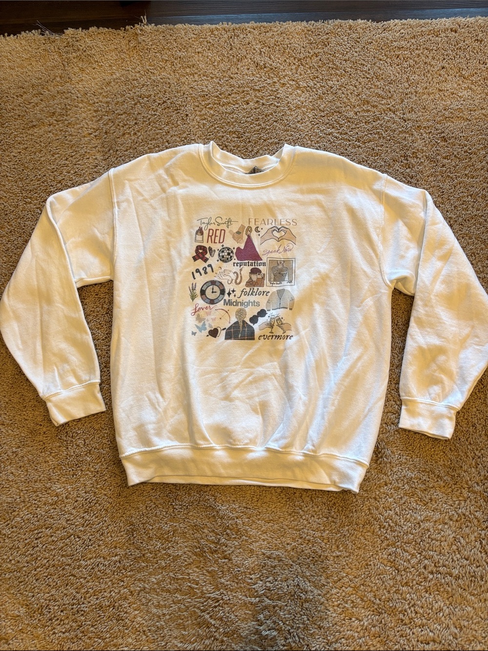 Unofficial Taylor Swift Crewneck Sweatshirt